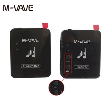 Cuvave WP-10 2.4 G Kablosuz Kulaklık Monitör Desteği Stereo Mono ve Telefon Kayıt Fonksiyonu Şarj Edilebilir Verici alıcı