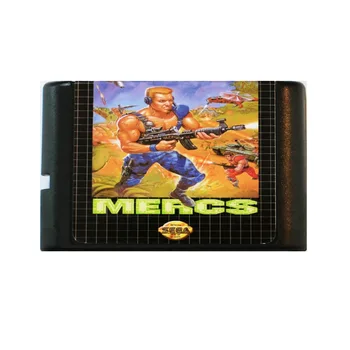 Mercs 16 bit MD Oyun Kartı İçin Sega Mega Sürücü SEGA Genesis İçin