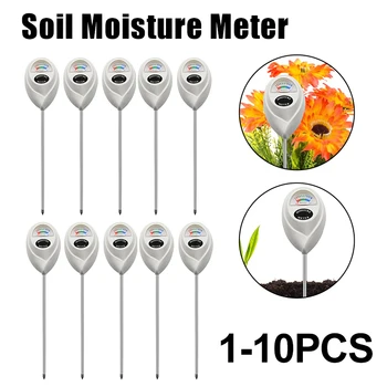 Toprak Nem Sensörü Ölçer Dedektörü Metal Prob Bahçe Bitki Çiçek Su Analizörü Test Cihazı Higrometre Aracı
